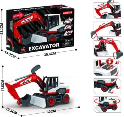 Hračka – bager s pohyblivou lyžicou so svetlom a zvukom