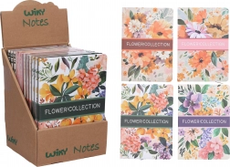 Linajkový notes Kvití 21 × 14,5 cm, 80 strán