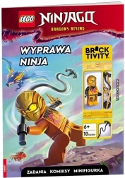 LEGO NINJAGO: výprava ninjov – interaktívna kniha s minifigúrkou Arina