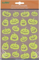 Svietiace nálepky do tmy Tekvice Halloween 25 × 14,4 cm