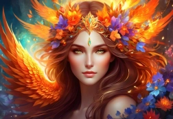 Puzzle Tajomná žena 1000 Dielikov