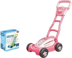 Ružová kosačka na bubliny s osvetlením