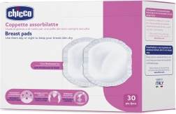 Chicco antibakteriálne prsné vložky 30 ks