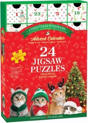 Adventný kalendár puzzle Vianočné fúziky