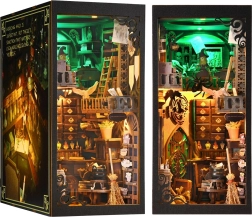 2Kids Toys 3D skladačka záložka do knihy miniatúra domčeka Dom čarodejnice