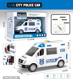 Policajné vozidlo so svetlom a zvukom