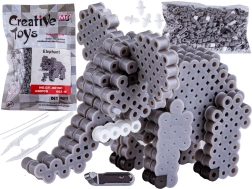 Korálky na zažehľovanie 3D sloník v sáčku