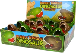 Mačkací dinosaurus s bublinovým jazykom