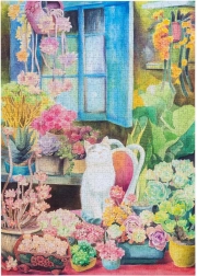 RoboTime puzzle Mačacia záhrada 1000 dielikov