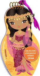 Obliekame jordánske bábiky Zeina – omaľovánky a samolepky