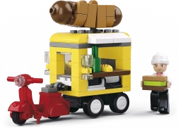 Sluban Town Obchodná ulica Hot-dog vozidlo