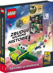 LEGO Master Brand – záchrana vo vesmíre (kniha a stavebnica)