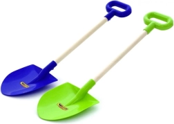 Plastová lopatka s drevenou rukoväťou POLESIE 61 cm