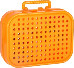 Kreatívna mozaika v kufríku s vŕtačkou – konštrukčná stavebnica kozmos, 285 dielikov