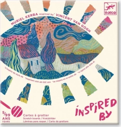 DJECO Vyškrabávacie obrázky: Vincent van Gogh