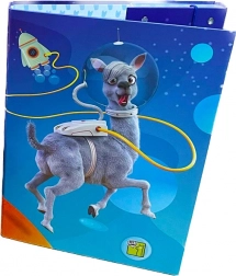 Box na zošity A4 s lamou svietiacou v tme