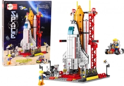 Stavebnica vesmírnej rakety so štartovacou rampou, 500 dielikov
