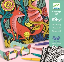 Fantastický les s 3D efektom Djeco