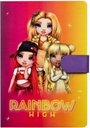 Zápisník s magnetickým uzatváraním Rainbow High A6