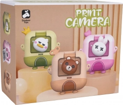 Detský fotoaparát s okamžitou termálnou tlačou Medvedík