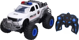 Terénne policajné RC auto s dymovými efektmi 41,5 cm