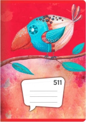 zošit A5, 10 listov – linajkovaný 20 mm