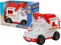 Hasičské auto Construck biele - Polesie