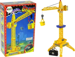 Diaľkovo ovládaný žeriav Diaľkové ovládanie na batérie Pohyblivé rameno 60 cm