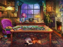 Ravensburger puzzle Puzzlers Place 750 dielikov