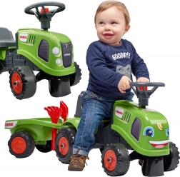 Odrážadlo traktor BABY CLAAS s prívesom a doplnkami