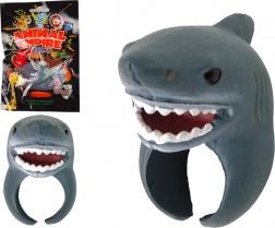 Edukačný prstový krúžok s hlavou žraloka