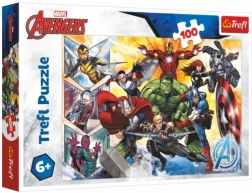 Puzzle 100 dielikov Marvel Avengers – sila Avengers