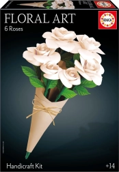Educa 3D puzzle Floral Art – biele ruže
