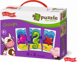 Súprava skladačiek Far Far Land trojice