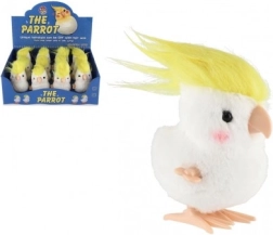 Papagáj skákajúci plastová hračka