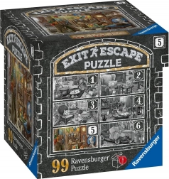 Ravensburger Únikové Puzzle Strašidelný Zámok 5: Na Pôde