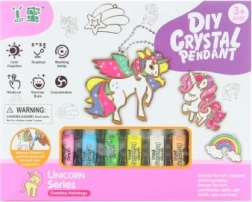 Kreatívna sada – výroba a maľovanie príveskov jednorožcov
