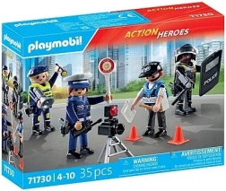 Action Heroes sada policajných figúrok