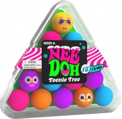 Vianočný stromček Schylling NeeDoh s mačkacími ozdobami