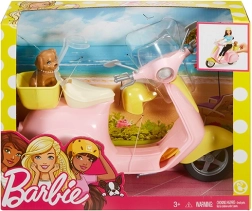 Barbie skúter so šteniatkom