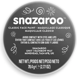 SNAZAROO Farba na tvár čierna (Black) 75 ml