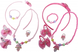 módny set s bábikou a doplnkami pre malé parádnice