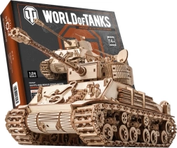Little Story drevená 3D skladačka World of Tanks M4A3E8 Sherman