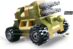 Sluban stavebnica Kráľ pozemných síl vojenský robot