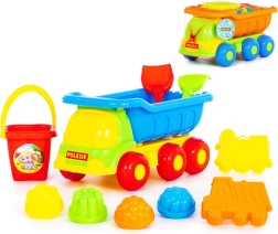 Sada nákladné auto na piesok s príslušenstvom