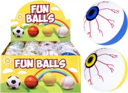 Skákacia loptička Oko 6 cm