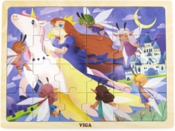 Drevené puzzle rozprávka 24 dielikov