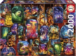 Educa puzzle Sny v pohári 2000 dielikov