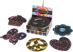 Stieracia obrázková sada – ScratchArt kartičky na gravírovanie