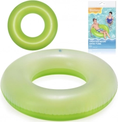 Bestway nafukovací plávací kruh neon oranžový 91 cm – zelená
